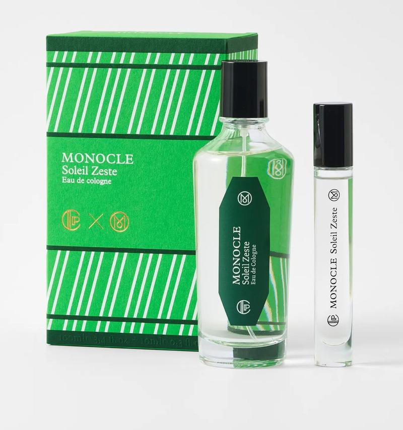 MONOCLE SOLEIL ZESTE EAU DE COLOGNE SET