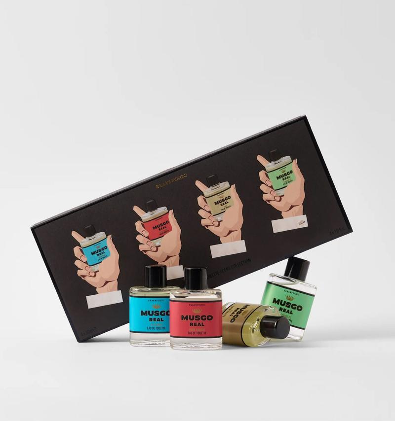 MUSGO REAL GIFT SET HANDS UP MINI EDT